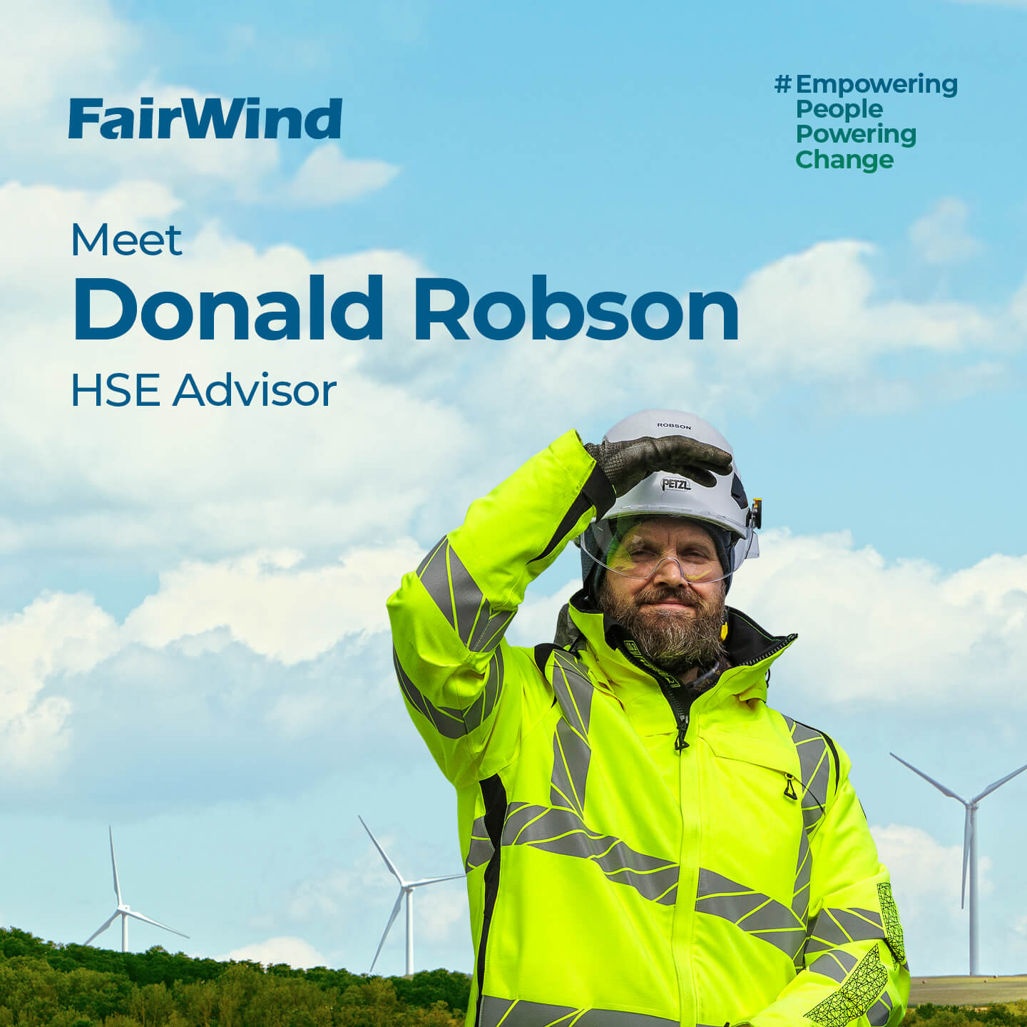 Empowering People: Powering Change. Meet Donald Robson